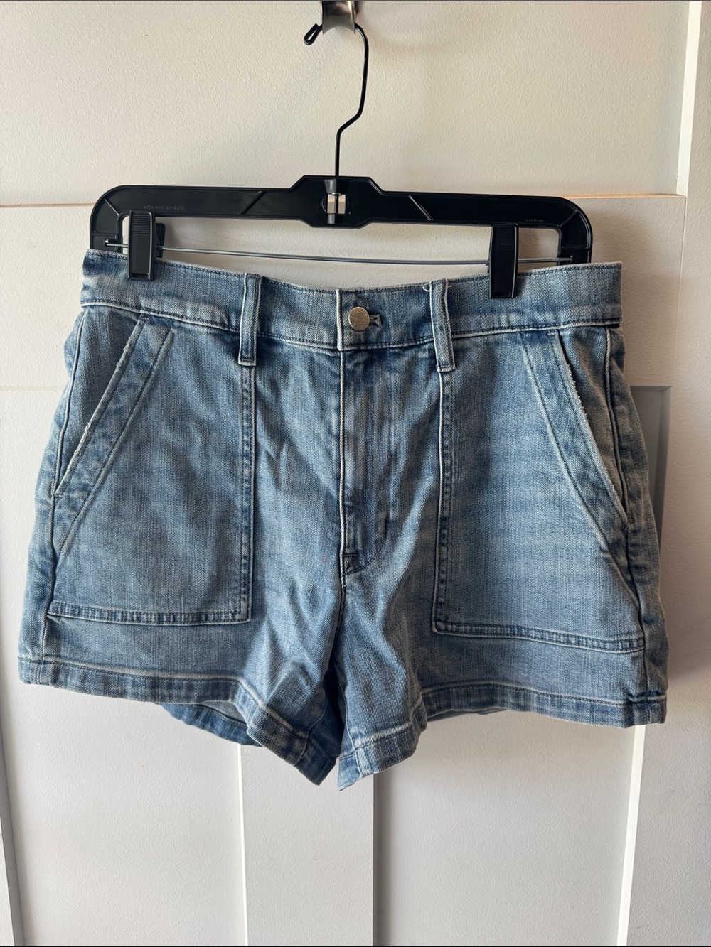J. Crew Light Blue Denim Utility Shorts